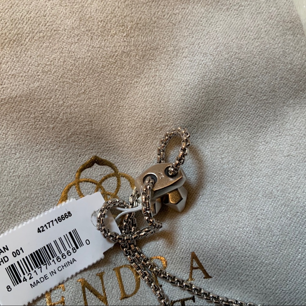Kendra Scott Stan Bracelet- NWT - Black & Silver - Picture 10 of 10